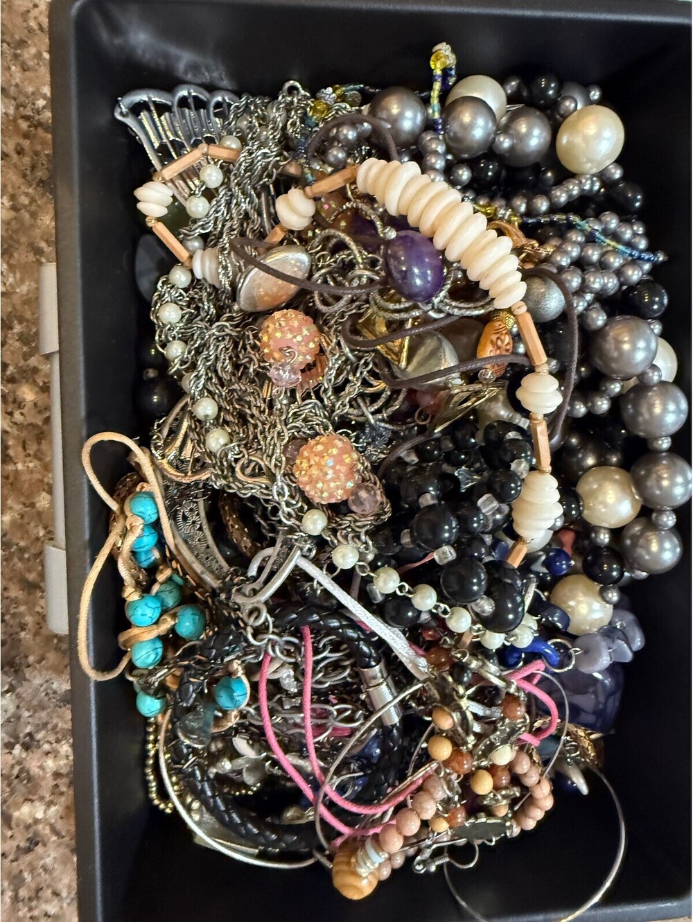 Mixed Lot of Vintage Jewelry - over 2 pounds